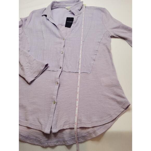 LUCKY BRAND NWT. LILAC COLOR COTTON/MODAL TOP SIZE XS - Picture 11 of 13